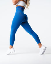 Load image into Gallery viewer, Midnight Blue Solid Seamless Leggings