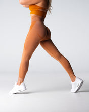 Load image into Gallery viewer, Terracotta Contour Seamless Leggings