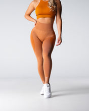 Load image into Gallery viewer, Terracotta Contour Seamless Leggings