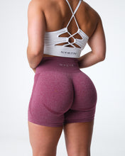 Load image into Gallery viewer, Maroon Contour Seamless Shorts