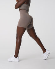 Load image into Gallery viewer, Taupe Solid Seamless Shorts