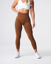 Load image into Gallery viewer, Caramel Solid Seamless Leggings