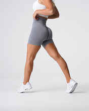 Load image into Gallery viewer, Grey Scrunch Seamless Shorts