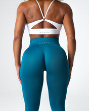 Load image into Gallery viewer, French Blue Solid Seamless Leggings