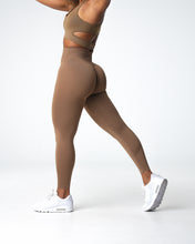 Load image into Gallery viewer, Toasted Almond Solid Seamless Leggings