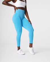 Load image into Gallery viewer, Aqua Contour Seamless Leggings