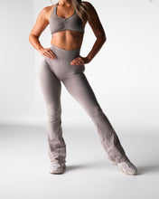 Load image into Gallery viewer, Taupe Tall Iconic Seamless Flare Leggings
